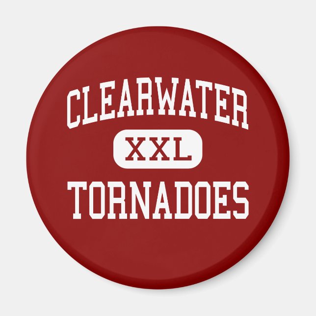 Imán Clearwater - Tornadoe - High - Clearwater Florida (Frente)