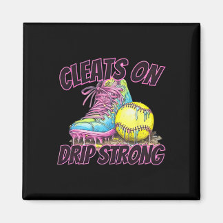 Imán Cleats On Drip Strong Softll Drip Softll Mom Retro