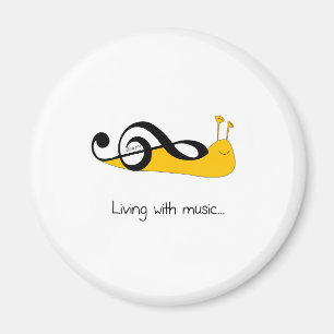 Imán Clef del caracol: Vida con música…