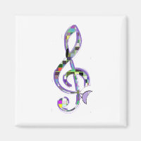 Clef G de música