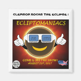 IMÁN CLEMSON ECLIPSE MAGNET