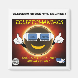 IMÁN CLEMSON ECLIPSE MAGNET