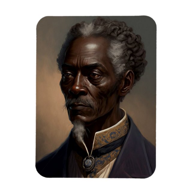 Imán Cleon Porträt Gemälde (Vertical)