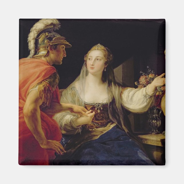 Imán Cleopatra muestra a Octavio el busto de Julius (Frente)