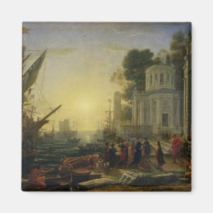 Imán Cleopatra que desembarca en el tarso, 1642