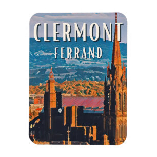 Imán Clermont-Ferrand Photo Vintage