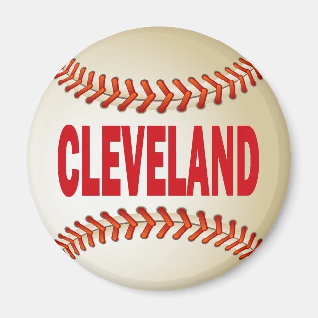 IMÁN CLEVELAND BASEBALL (Frente)