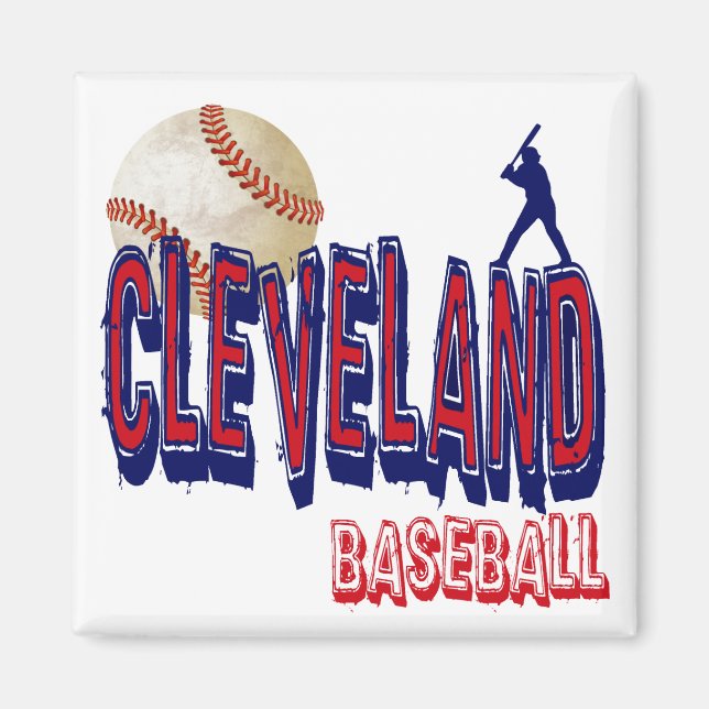 IMÁN CLEVELAND BASEBALL (Frente)