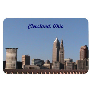 Imán Cleveland Blues Flexible Magnet