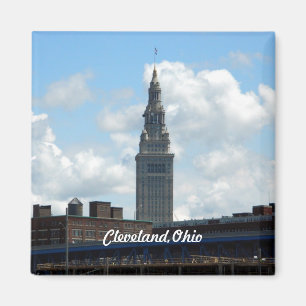 Imán Cleveland Landmark Tower Magnet