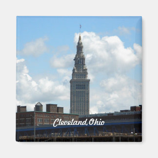 Imán Cleveland Landmark Tower Magnet