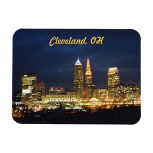 Imán Cleveland nocturna enciende Flexi Magnet
