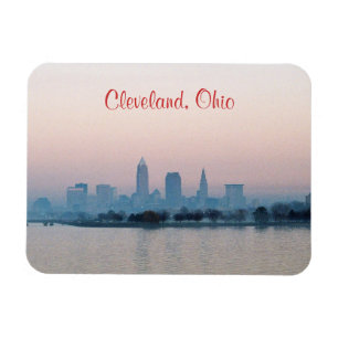 Imán Cleveland OH (Edgewater) Fridge Magnet