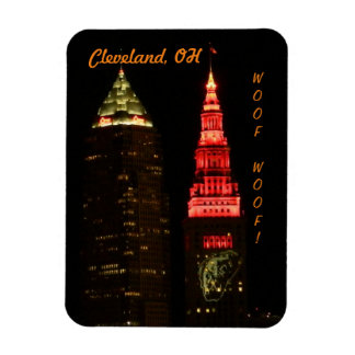 Imán Cleveland OH Sports Fan Fridge Magnet