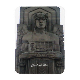 Imán Cleveland Ohio Bridge Guardian Magnet