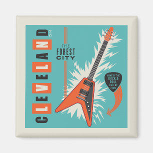 Imán Cleveland Ohio Guitarra eléctrica