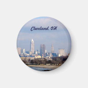 Imán Cleveland, Ohio View (Edgewater) Magnet
