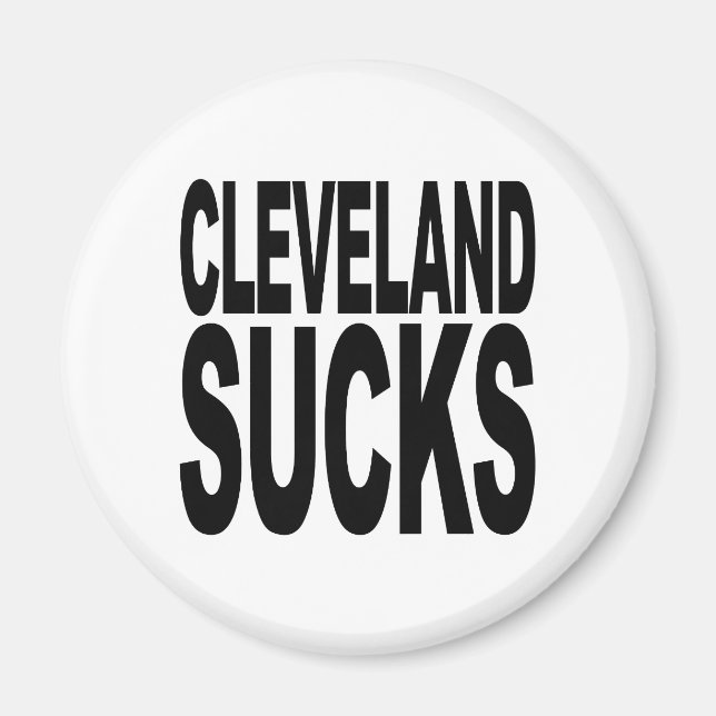 Imán Cleveland Sucks (Frente)