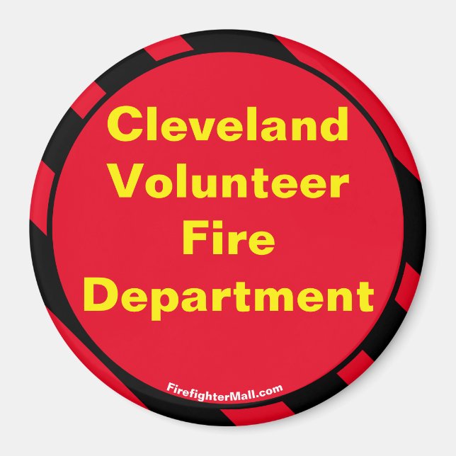 Imán Cleveland Volunteer Fire Department Magnet (Frente)