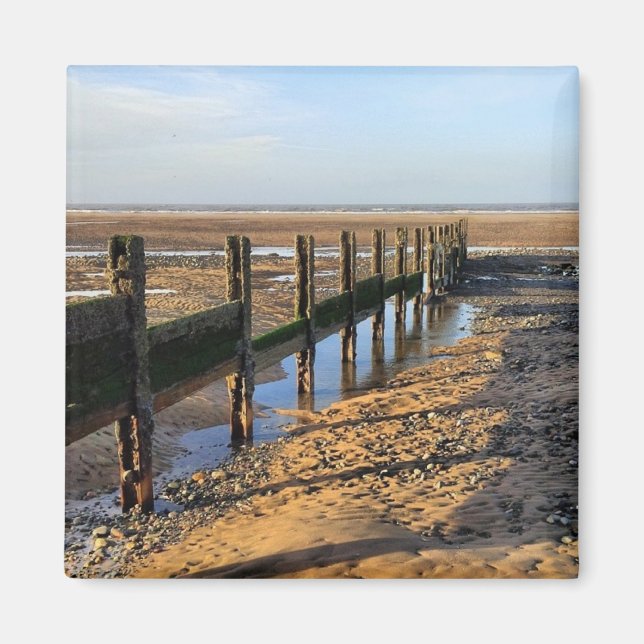 Imán Cleveleys Beach Magnet (Frente)