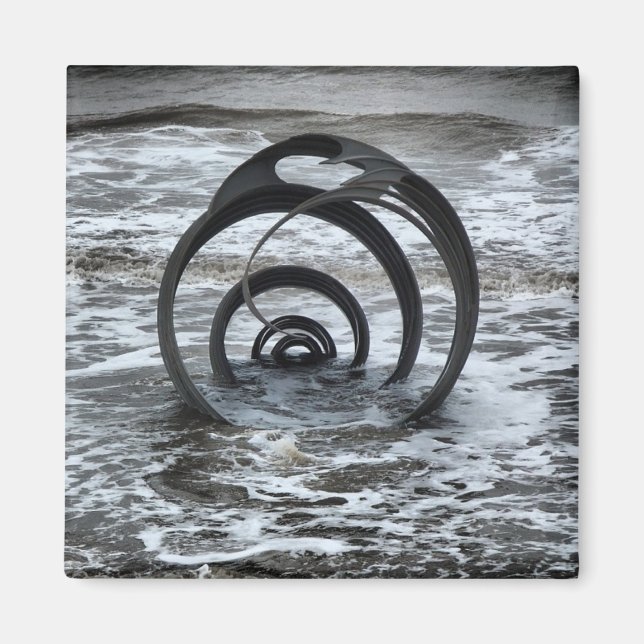 Imán Cleveleys Sea Shell Magnet (Frente)