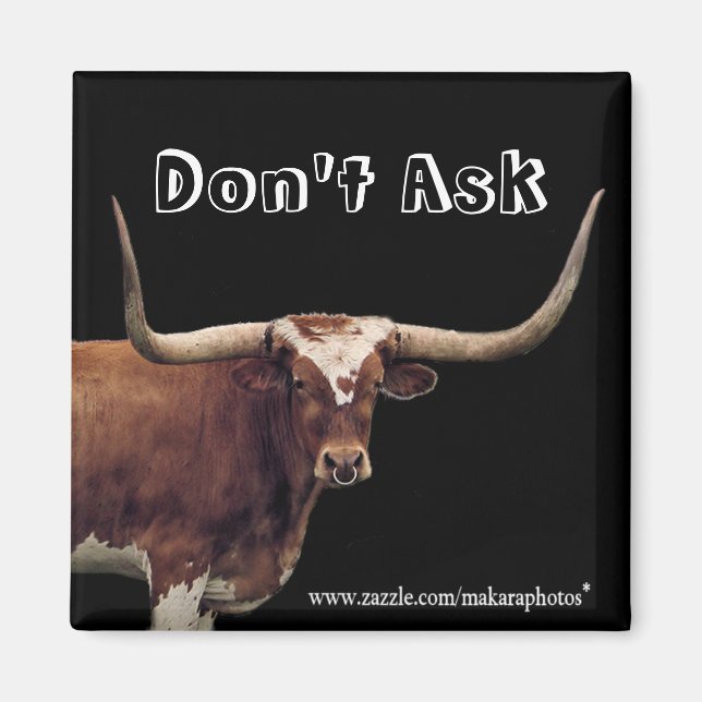 Imán CLHLonghornMagnet-personalizar (Frente)