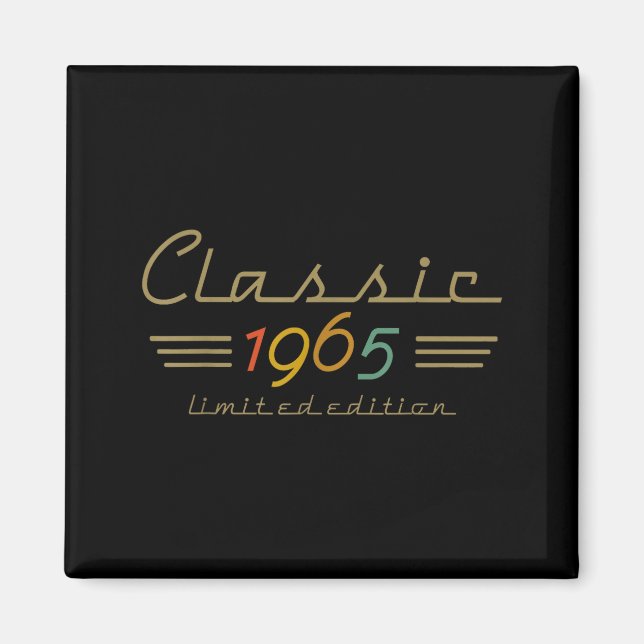 Imán Clic 1965 Limited Edition 60 Year Old 60th Birthda (Frente)