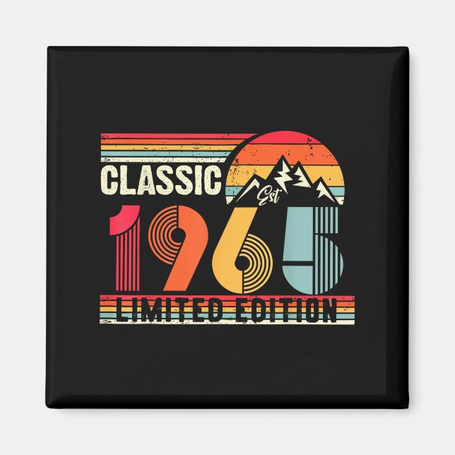 Imán Clic 1965 Limited Edition 60 Year Old 60th Birthda (Frente)