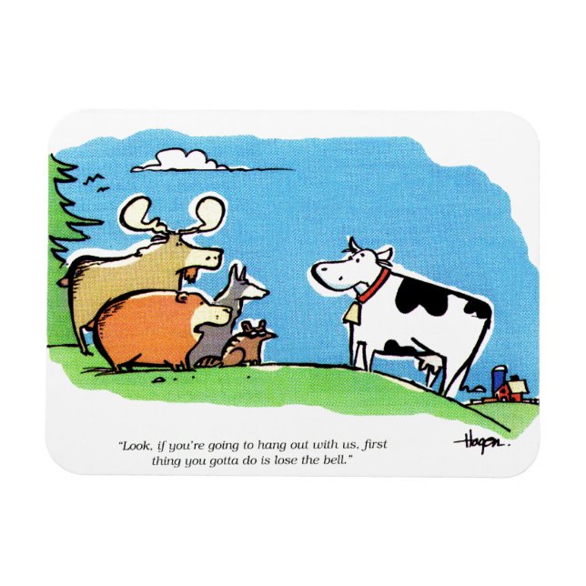 Imán Clic de animales (Horizontal)