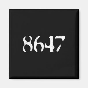 Imán Clic Vintage 8647 Divertido presidente liberal