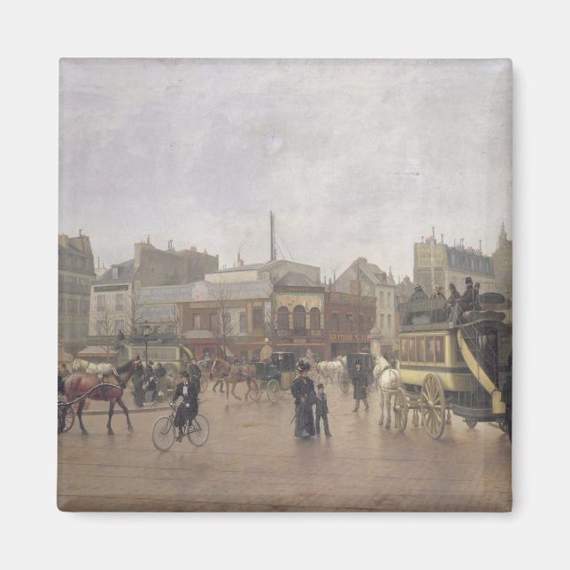 Imán Clichy La Place, París, 1896 (Frente)