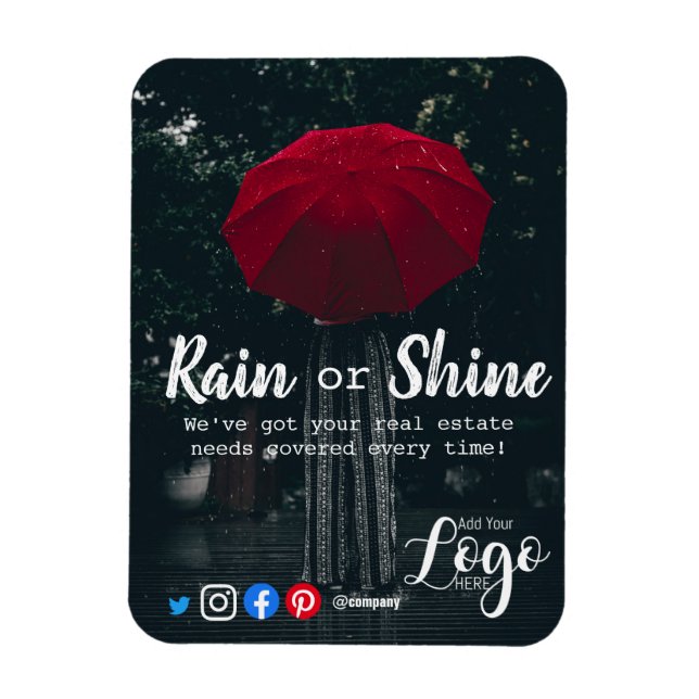 Imán Clientes de la lluvia derivan marketing inmobiliar (Vertical)