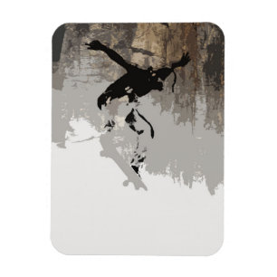Imán Cliff Jumping - Skateboard