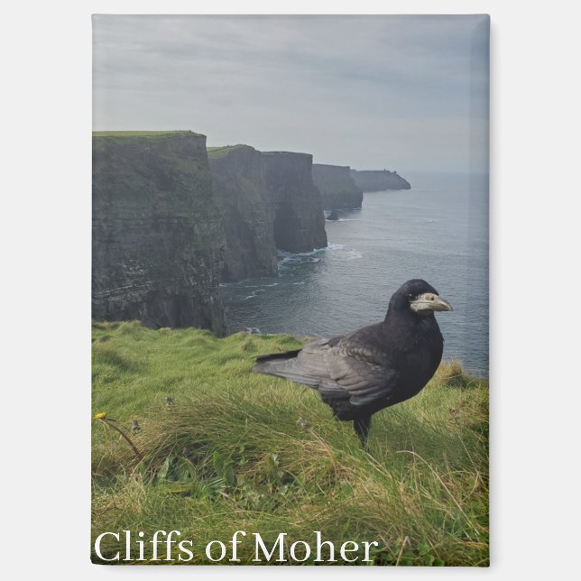 Imán Cliffs of Moher, Ireland Souvenir Magnet (Anverso)