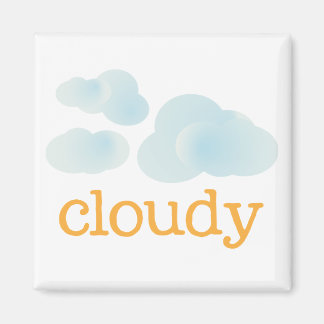 Imán Clima de Fridge - CLOUDY