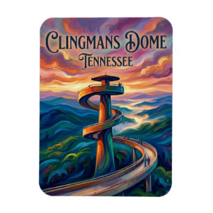 Imán Clingmans Dome Tennessee