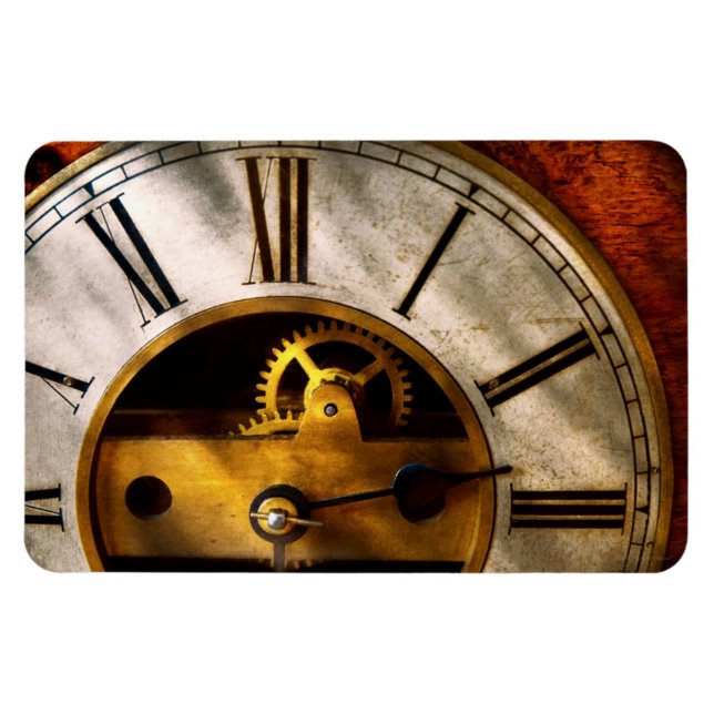 Imán Clockmaker - Qué hora es (Horizontal)