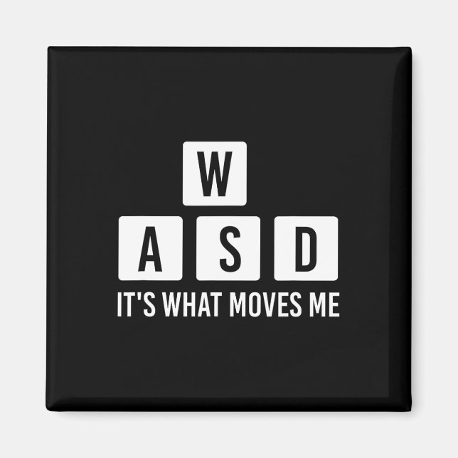 Imán Clothes Computer Video Game Geek Fue Lo Que Mov (Frente)