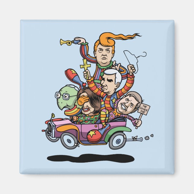 Imán Clown Car 5-19 (Frente)