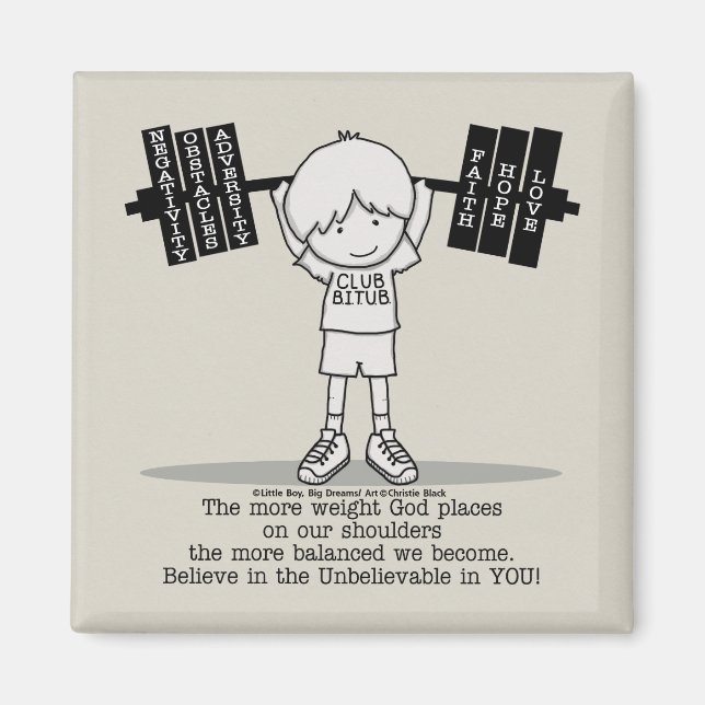 Imán Club BITUB - Más equilibrado (Frente)