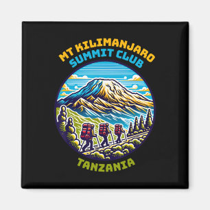 Imán Club Cumbre del Mt Kilimanjaro Tanzania La Más Alt