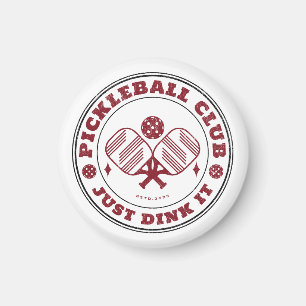 Imán Club de baloncesto Sólo Dink It Vintage