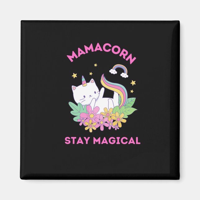 Imán Club de fans de Unicorn Magic (Frente)
