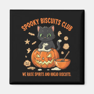 Imán Club de Galletas Espeluznantes Gato Divertido Hall
