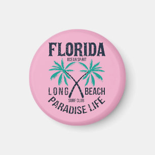 Imán Club de Surf Vida Paradisíaca Playa Larga Florida