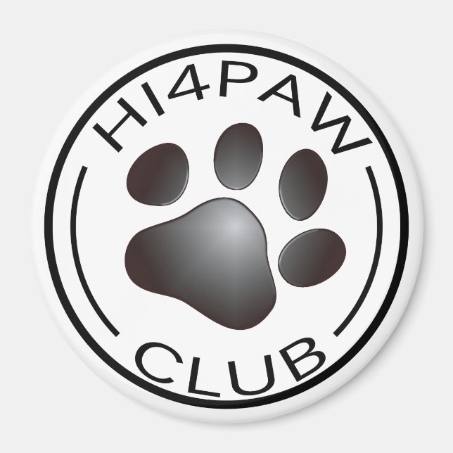 Imán club HI4PAW (Frente)