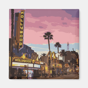 Imán Club nocturno de California púrpura los angeles