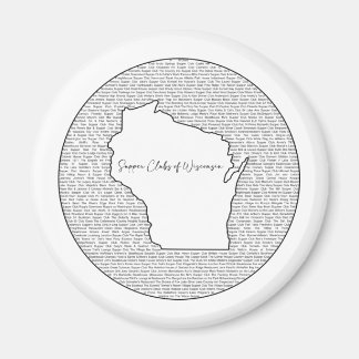 Imán Clubes de suplentes de Wisconsin