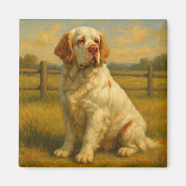 Imán Clumber Spaniel
