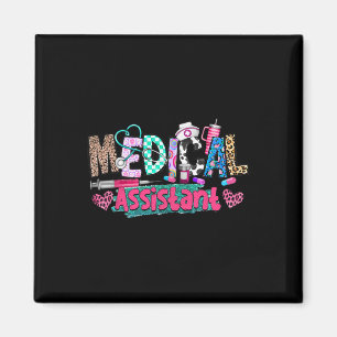 Imán Cma Médica Istant Enfermera Leopardo Stethoscope M